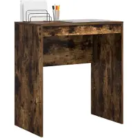 vidaXL Bureau Rook Eiken 70 x 40 x 76 cm