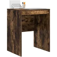 vidaXL Bureau Rook Eiken 60 x 50 x 76 cm