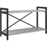 vidaXL Boekenplank 80 x 30 x 50 cm Bewerkt hout Grijs sonoma