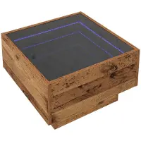 vidaXL Salontafel Oud hout 50 x 50 x 30 cm