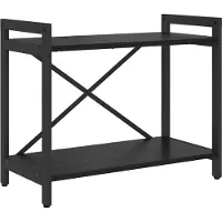 vidaXL Boekenplank 60 x 30 x 50 cm Bewerkt hout Zwart Eiken