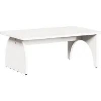 vidaXL Salontafel Wit 80 x 50 x 31 cm Massief grenenhout