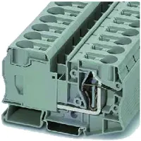 Phoenix Contact 3036178 Doorgangsklem 16 mm Spanveer Grijs 10 stuk(s) Piece