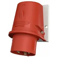 MENNEKES 16A 5P wandcontactdoos, 6H400V, type 801, beschermingsgraad IP44