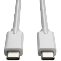 123inkt USB-C naar USB-C 3.2 oplaadkabel wit (2 meter)