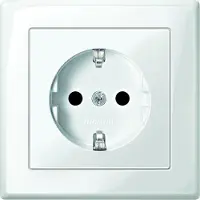 Merten MEG2300-1419 Wandcontactdoos System M Polair-wit 1 stuk(s)