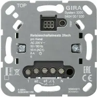 Gira Systeem 3000 Elektronische Schakelaar (Compleet) - 540400