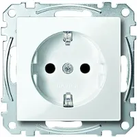 Merten Schneider Electric wandcontactdoos inbouw RA KV Glanzend wit