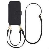 Selencia Riva Bookcase met MagSafe en Koord voor de Samsung Galaxy S25 / S24 - Zwart
