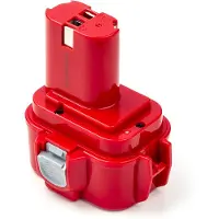 123accu Makita PA09 / 9120 / 9122 / 9133 / 9134 accu (9.6 V, 3.0 Ah, huismerk)