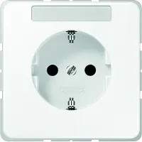 JUNG JG SCHUKO stopcontact CD1520NAWW met witte opdruk