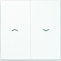 JUNG LS995PWW Jaloezie-schakelaar Afdekking 2-voudig Wit 1 stuk(s)