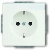 Busch-Jaeger 20 EUN-83, CEE 7/3, 2P+E, grijs, 250 V, 16 A, 63 mm