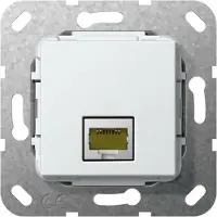 Gira RJ45 Cat 6A 10GB Geslachtsveranderaar Basismodule - 569503