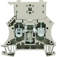 Weidmuller 1011000000-50 Zekering-serieklem Schroeven Donkerbeige 50 stuk(s)