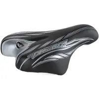 Mvtek Ok Go Junior 14/16´´ Polyurethane Saddle Zwart 140 mm