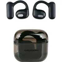 Grundig Draadloze Oordopjes OWS Bluetooth - Oortjes Draadloos met Oplaadcase USB-C - Earbuds In-Ear met 4 Uur Speeltijd - Zwart