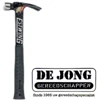 Estwing EB-15SR Rechte Klauwhamer Ultra - Vinyl Zwarte Handgreep - 420 Gram Kopgewicht