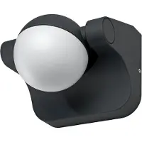 Osram Endura, Buitenwandlamp, Grijs, Polycarbonaat (PC), IP44, Geschikt voor tuin en terras