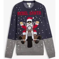 Bonprix Trui met kerstmotief maat 44/46 (S)