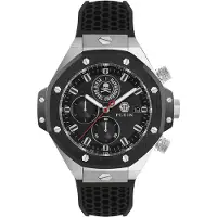 Philipp Plein Analoog horloge zwart / zilver