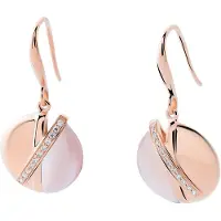 Orphelia 'Moragene' Dames 925 Sterling Zilveren Oorbellen - Roze ZO-7506/RG