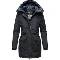 NAVAHOO dames winterjas Blizzardstorm – Lang, Warm & Functioneel