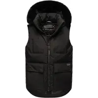 NAVAHOO Bodywarmer 'Zimthäschen XIV' zwart