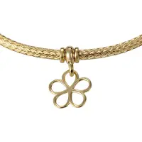 Orphelia Dames 925 Sterling Zilveren Armband - Goud ZA-7396