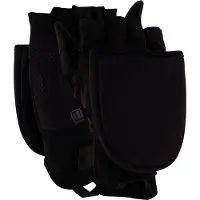 Stoic - VittangiSt. Softshell Half Finger - Handschoenen 12, zwart