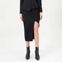Smart & Joy Asymmetrische rok open op het been