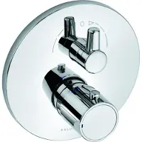 Kludi Zenta - Afdekset badthermostaat, chroom 388300545