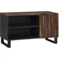 vidaXL TV Eenheden 80 x 33 x 46 cm Walnotenhout Bewerkt hout