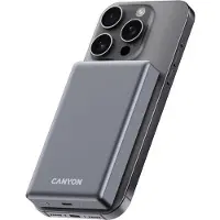 Canyon Powerbank OnPower 510, slank, Magsafe, 10000 mAh, PD20W, beige
