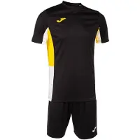 Joma Danubio Ii Korte Mouw Set Zwart 24 Months-3 Years Kinderen