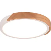 TRIO Witte led plafonnière Jano Ø 32cm
