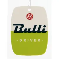 Brisa VW Bus luchtverfrisser “Bulli Driver” opschrift Volkswagen gelicentieerd voor auto/motor en thuis (Groene appel)