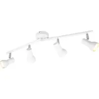 TRIO Plafondlamp Cantar wit 4-lichts