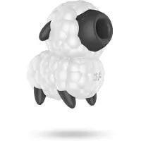 Satisfyer - Dreamy Sheep - Luchtdruk Vibrator - Zwart/Wit