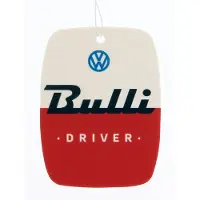 Brisa VW Bus luchtverfrisser “Bulli Driver” opschrift Volkswagen gelicentieerd voor auto/motor en thuis (Vanille)