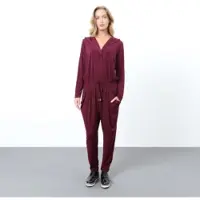 Smart & Joy Lange sportieve jumpsuit met kap