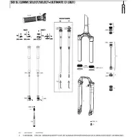 RockShox Stuurpen En Stuur Sid Sl/ultimate 44 Offset 32 Mm