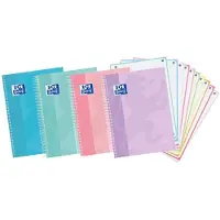 Oxford Europeanbook 10 Touch Spiral Notebook Assorted 5 Units Transparant Kinderen