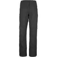 Stoic - Women's MountainWool AsplidenSt. III Ski Pants - Skibroek S, zwart/grijs