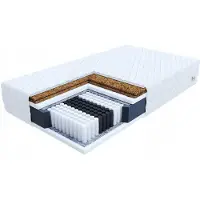 FDM GRADO matras 140x200 cm – Multipocketvering, 2x kokos, H4/H5