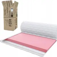 FDM Visco Topper Matras 90x200x9cm - H3/H4 - Antiallergisch