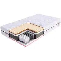 FDM VENETO matras 80x200: Multipocket, Visco, Latex, Kokos, H3/H4