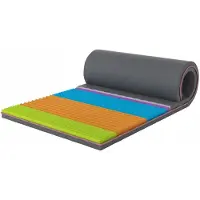 Materazzi Topdekmatras GREY 140x200cm - Masagerende Schuim, 5cm Dikte