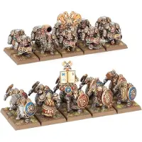 Games Workshop Warhammer ToW - Dwarfen Mountain houdt Dwarf IronBreakers vast