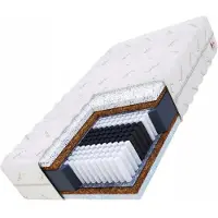 FDM Luxe matras 90x200x25cm: Multipocket, Eucafeel, Latex, Kokos